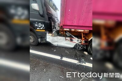 大貨車國道推撞「愛妻業務遭夾殺」！所屬物流公司黑歷史被挖出