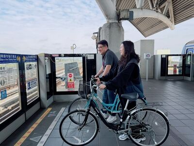 推動「鐵馬旅遊」　機捷3/10起新增三站進出自行車