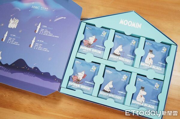 ▲黑沃咖啡客製精品禮盒，成為城市交流伴手禮之一。（圖／記者游瓊華翻攝）