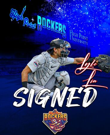 ▲旅美捕手林家正新東家確定，將加盟大西洋獨立聯盟高點搖椅隊（High Point Rockers）。（圖／翻攝自High Point Rockers X）