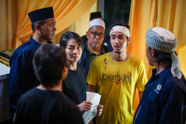 ▲《人生海海》由金馬得主陳雪甄（左）、實力派演員魏雋展飾演兄妹，有許多動人對手戲。（圖／甲上提供）