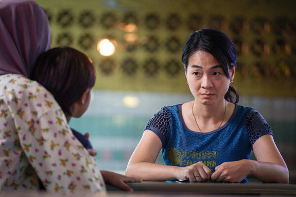 ▲《人生海海》由金馬得主陳雪甄（左）、實力派演員魏雋展飾演兄妹，有許多動人對手戲。（圖／甲上提供）