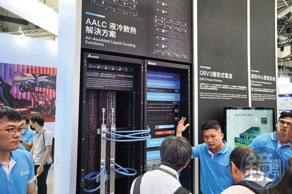 台達電從電網到晶片，已做好一條龍的整體解決方案。