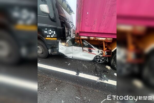 大貨車國道推撞「愛妻業務遭夾殺」!所屬物流公司黑歷史被挖出