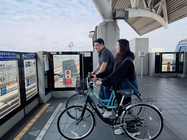 推動「鐵馬旅遊」 機捷3/10起新增三站進出自行車