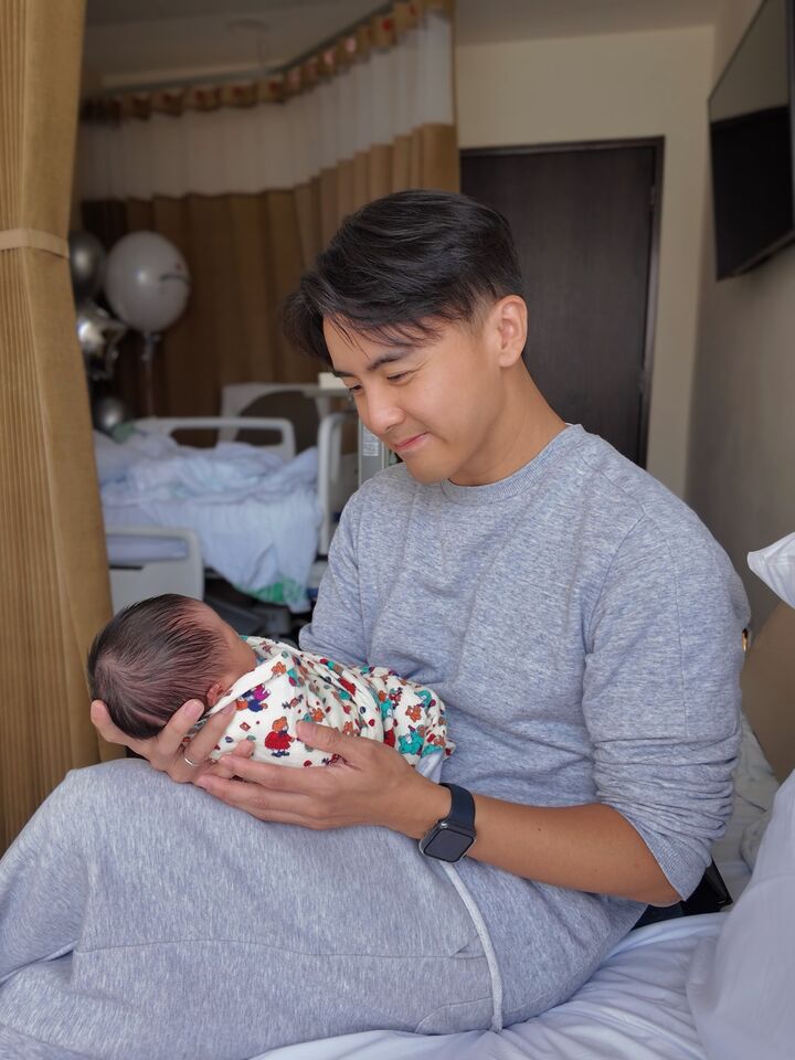 ▲▼  何維健報喜成為二寶爸   。（圖／Cross Ratio 娛樂提供）