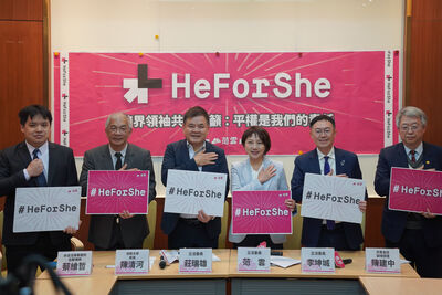 重現聯合國HeForShe運動！　范雲號召各界男性領袖共同推動平權
