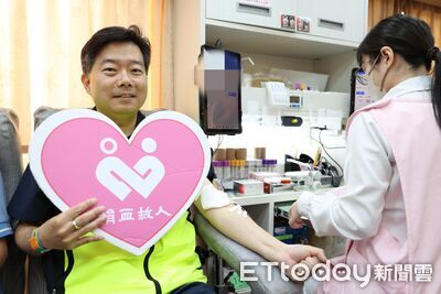 台中捐血中心A、O型血庫告急 東華醫院院長「克服心魔」首捐