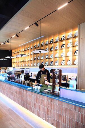 ▲▼萃99&rsquo;Caffee新農旗艦店。（圖／部落客UPSSMILE向上的微笑萍子 旅食設影授權提供）