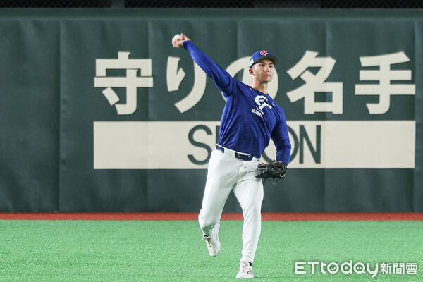 ▲中華隊費爾柴德。（圖／記者林敬旻攝）