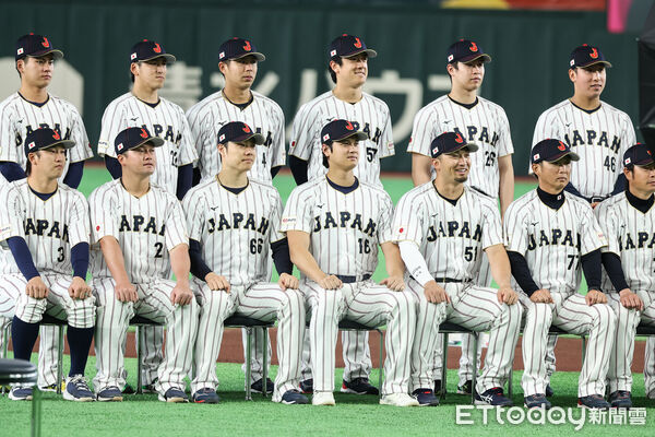 ▲WBC日本隊。（圖／記者林敬旻攝）