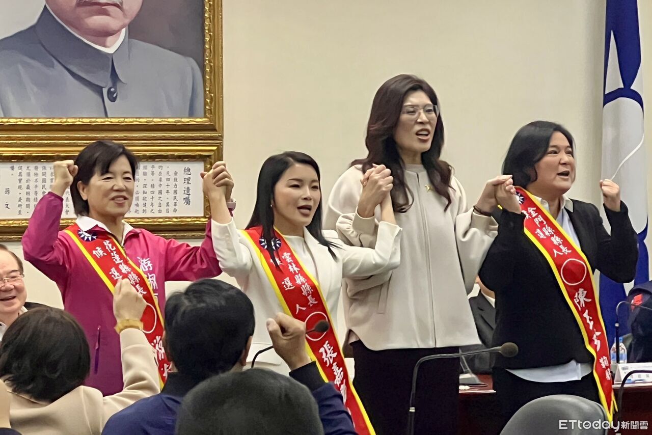 鄭麗文要3女將交亮麗成績單 國民黨通過雲林、花蓮、金門提名