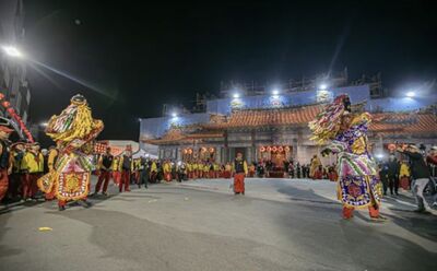 梧棲奉天宮廟埕直播台日大戰！安打、全壘打加碼現金抽獎　