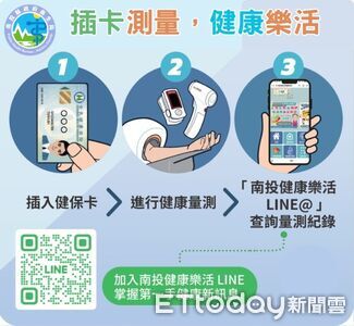 南投全縣16處量測站+五合一設備+LINE服務　助健康即時掌握不漏接