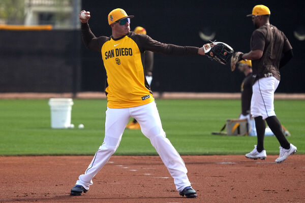 ▲馬查多（Manny Machado）、索托（Juan Soto）、。（圖／路透）