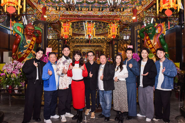 ▲《農曆三月二十三》楊子儀、Darren（邱凱偉）、陳明真。（圖／北投映像電影）