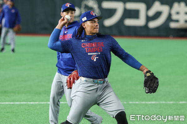 ▲WBC中華隊張育成。（圖／記者林敬旻攝）