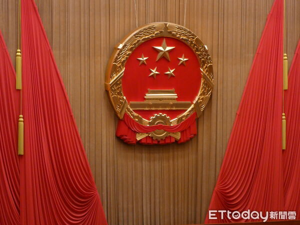 ▲2026大陸十四屆全國人大會議開幕,李強,習近平。（圖／記者陳冠宇攝）