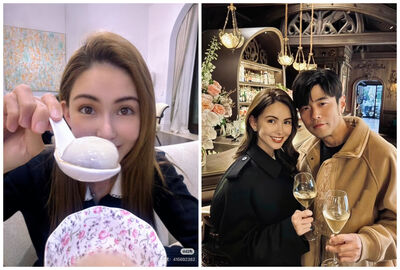 昆凌澳洲豪宅曬「周董視角」吃湯圓！手中「22K金邊瓷碗」來頭不小