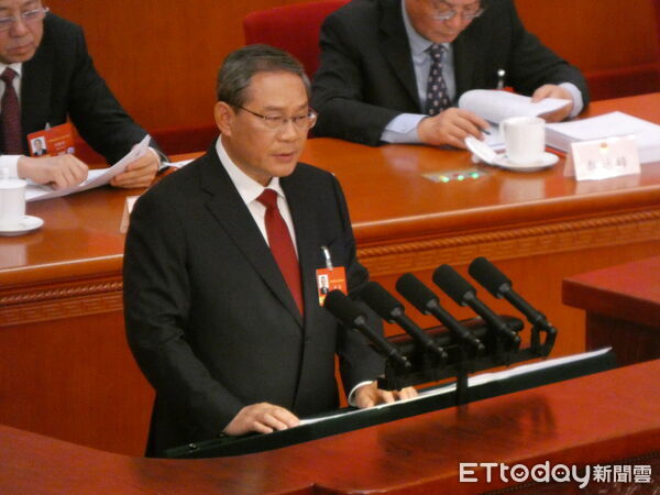 ▲▼2026大陸十四屆全國人大會議開幕,李強,習近平。（圖／記者陳冠宇攝）