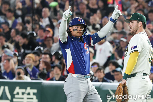 ▲WBC中華隊張育成。（圖／記者林敬旻攝）