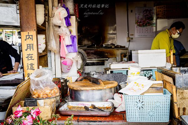 ▲▼阿忠燒餅。（圖／部落客黑皮的旅遊筆記授權提供）