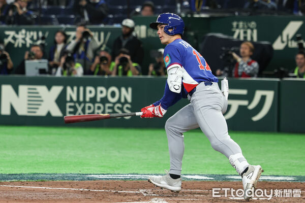 ▲WBC中華隊費爾柴德。（圖／記者林敬旻攝）