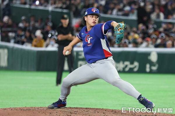▲WBC中華隊投手孫易磊。（圖／記者林敬旻攝）