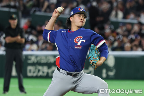 ▲WBC中華隊投手孫易磊。（圖／記者林敬旻攝）