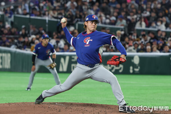 ▲中華隊投手張奕。（圖／記者林敬旻攝）