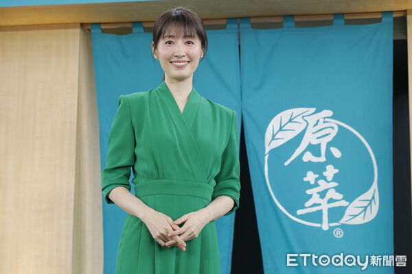 ▲▼日本女星田中千繪代言原萃鍋煮麥茶記者會。（圖／記者湯興漢攝）