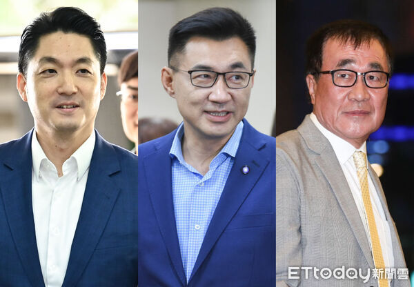 ▲蔣萬安、江啟臣、李四川。（合成圖／記者李毓康、林敬旻攝）