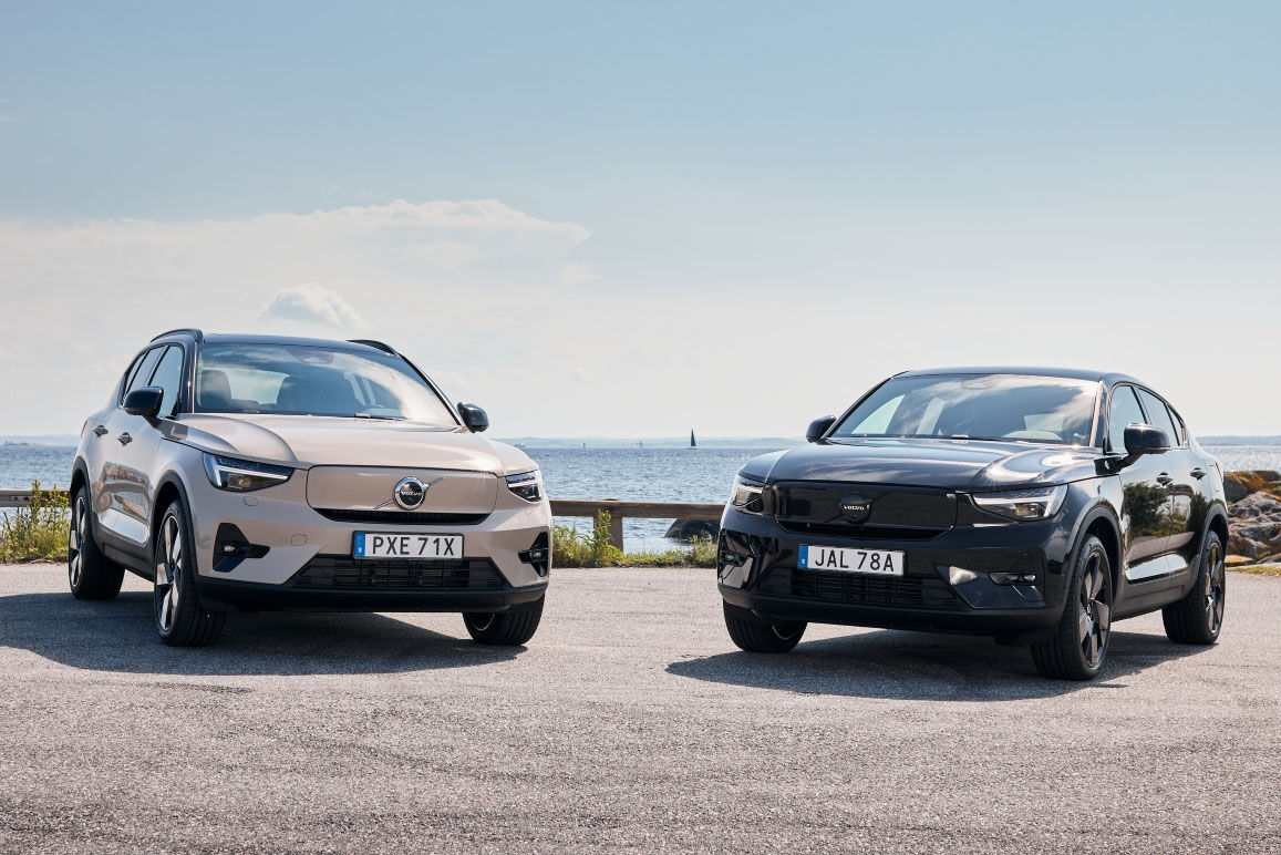 ▲169萬起！台灣Volvo「新年式40車系售價」公布　電動比輕油電便宜。（圖／翻攝自Volvo）