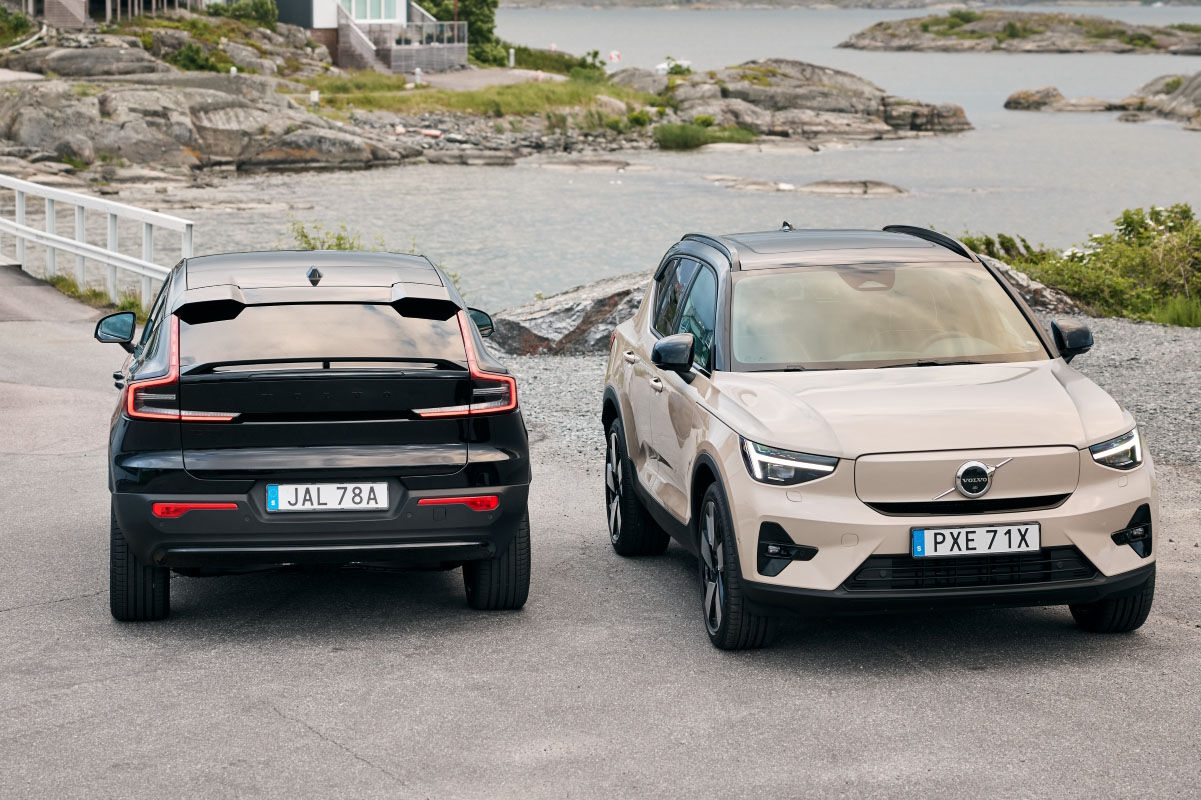 ▲169萬起！台灣Volvo「新年式40車系售價」公布　電動比輕油電便宜。（圖／翻攝自Volvo）