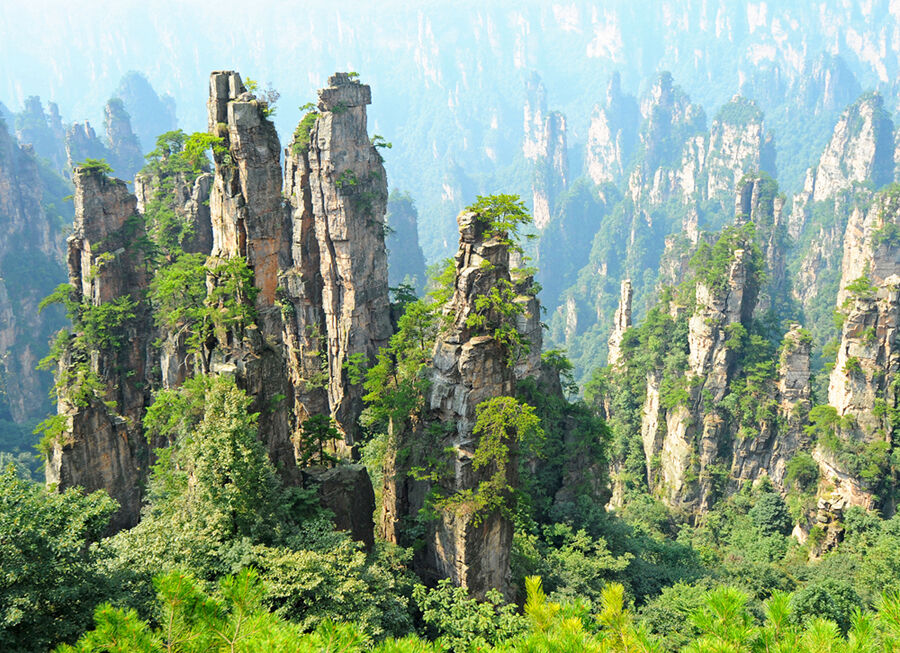 慢遊張家界與鳳凰古城的山影水色（圖／鳳凰旅遊）