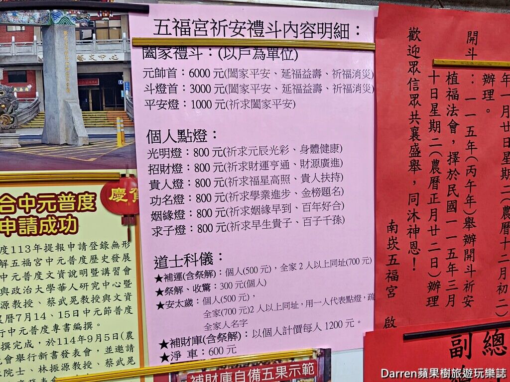 ▲▼桃園蘆竹全台最老財神廟「南崁五福宮」，開基玄壇元帥祖廟歷史文化參拜攻略。（圖／部落客DARREN提供）