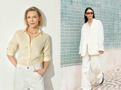 凱特布蘭琪又穿UNIQLO了！影后同款平價亞麻襯衫開賣　高級感C系列必收