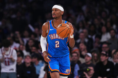 超猛！雷霆SGA「連124場得分20+」　追平神獸張伯倫紀錄只差2場