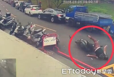 「1秒刷倒6機車」頭著地受傷　酒後上路釀禍...車還是借的