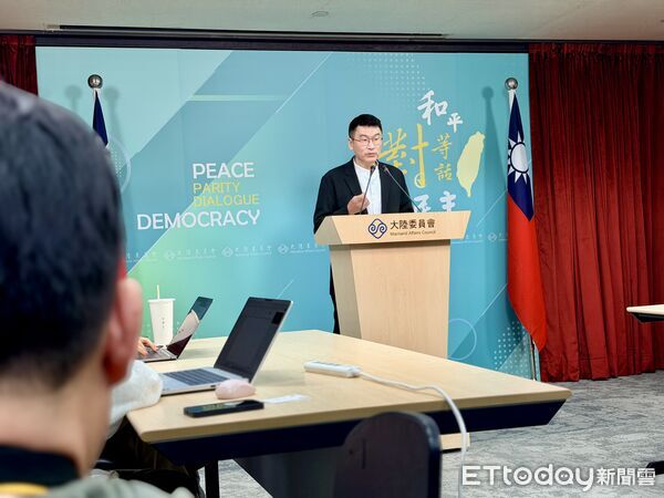 ▲▼陸委會副主委、發言人梁文傑。（圖／記者蔡紹堅攝）