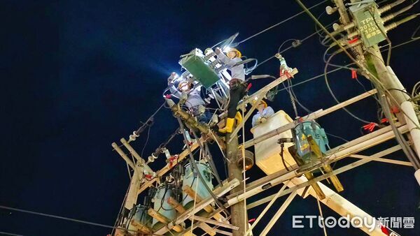 ▲台電,停電搶修,示意圖。（圖／記者郭世賢翻攝）
