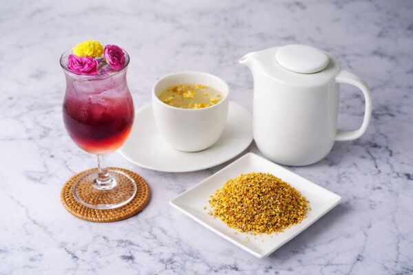 ▲3月8日起至福容桃園機捷A8店ABar享用英式下午茶、加贈「優雅女神飲」。（圖／福容大飯店提供）