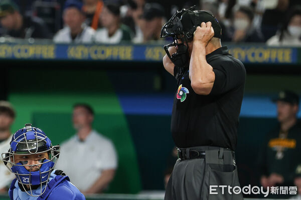 ▲WBC台澳之戰，主審好球帶尺度引起網友熱烈討論。（圖／記者林敬旻攝）