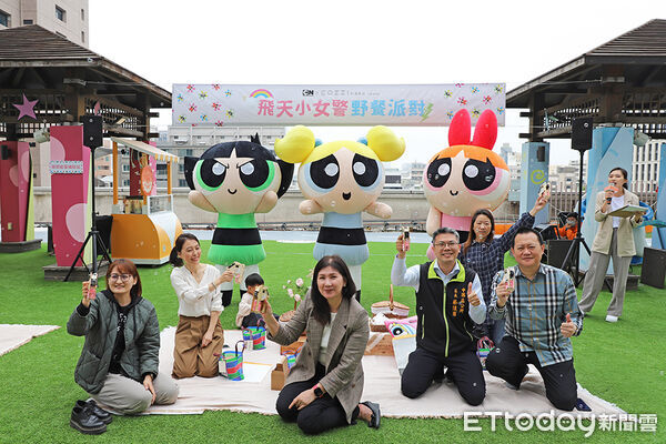 ▲和逸飯店台南西門館推出《飛天小女警》野餐派對活動，吸引親子族群關注。（圖／記者林東良翻攝，下同）