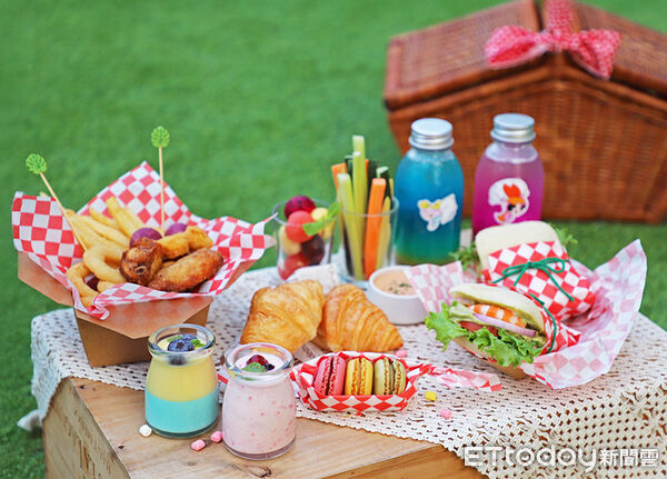 ▲和逸飯店台南西門館推出《飛天小女警》野餐派對活動，吸引親子族群關注。（圖／記者林東良翻攝，下同）