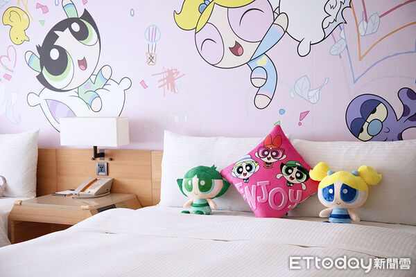 ▲和逸飯店台南西門館推出《飛天小女警》野餐派對活動，吸引親子族群關注。（圖／記者林東良翻攝，下同）