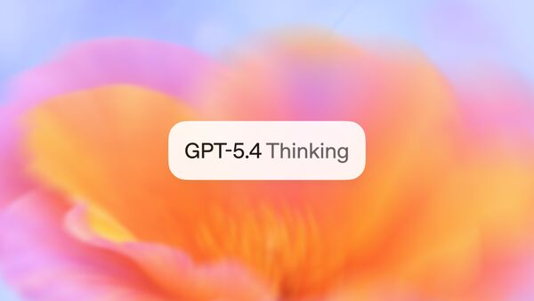 ▲ChatGPT GPT-5.4 thinking。（圖／OpenAI）
