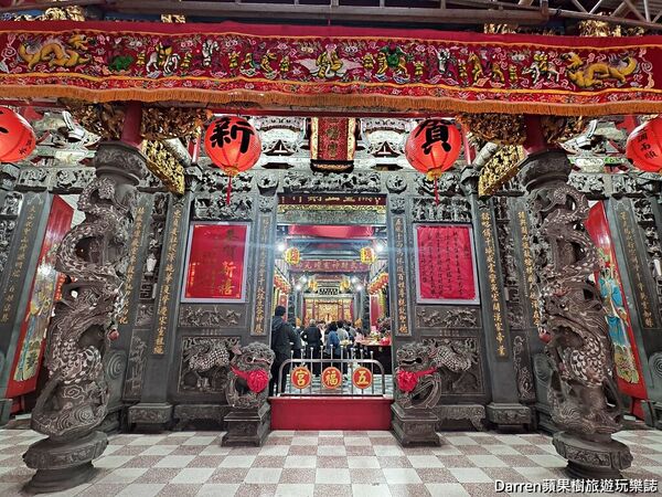 ▲▼桃園蘆竹全台最老財神廟「南崁五福宮」，開基玄壇元帥祖廟歷史文化參拜攻略。（圖／部落客DARREN提供）