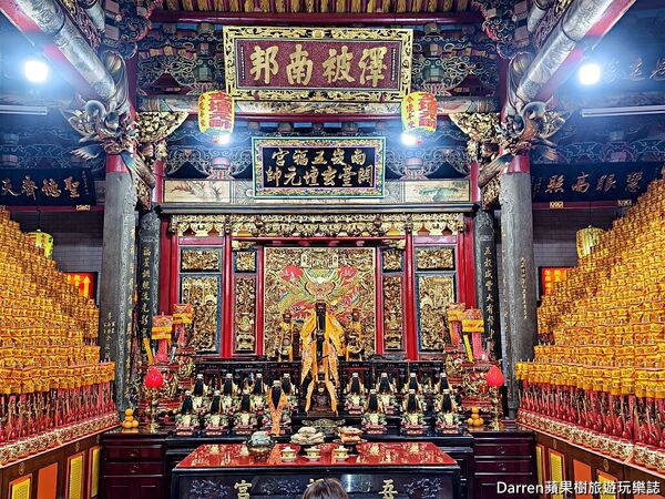 ▲▼桃園蘆竹全台最老財神廟「南崁五福宮」，開基玄壇元帥祖廟歷史文化參拜攻略。（圖／部落客DARREN提供）