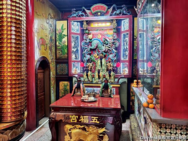 ▲▼桃園蘆竹全台最老財神廟「南崁五福宮」，開基玄壇元帥祖廟歷史文化參拜攻略。（圖／部落客DARREN提供）